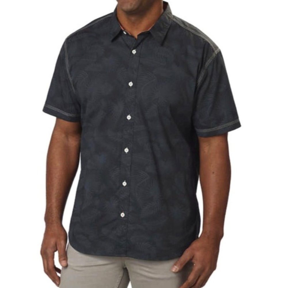 Cypress Club Men’s Short Sleeve Woven Shirt